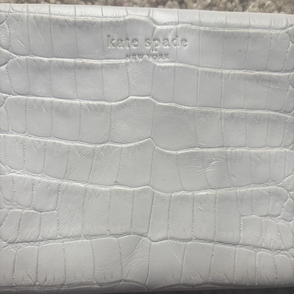 Kate Spade New York Leather Embossed Wristlet Clutch - Picture 2 of 4